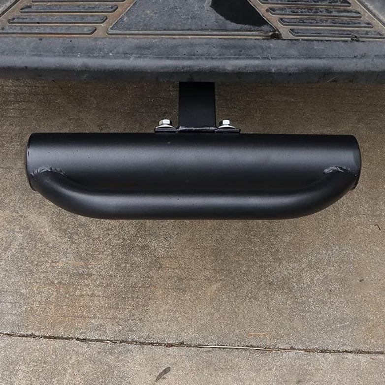 Tow Hitch Step fit for Truck with 2 inch Hitch Receivers Strong Steel Construction Textured Black with Pin Lock