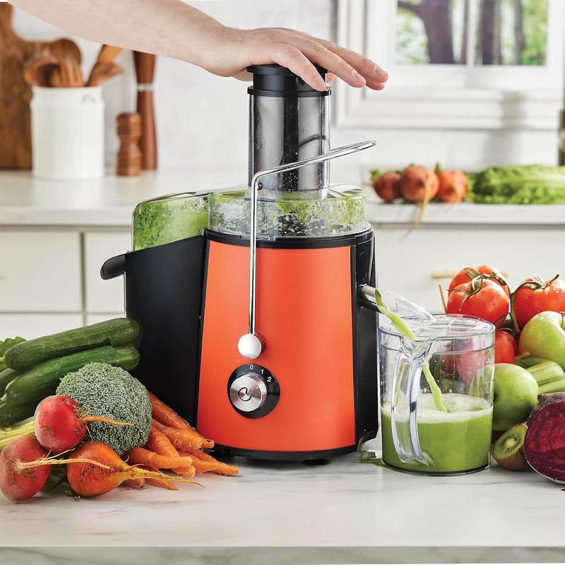 Centrifugal Juicer 700W Juice Extractor Juicing Machine, 3" Wide Feeder for Whole Fruits, Vegetable, with Micro-Mesh Filter Easy to Clean