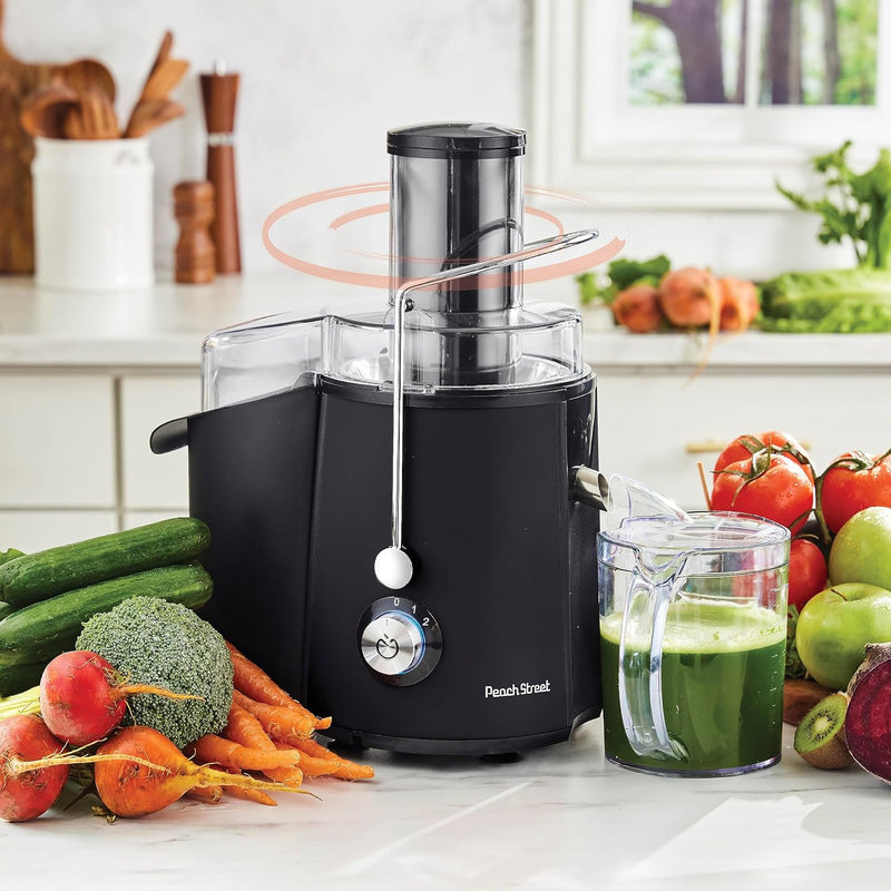 Centrifugal Juicer 700W Juice Extractor Juicing Machine, 3" Wide Feeder for Whole Fruits, Vegetable, with Micro-Mesh Filter Easy to Clean