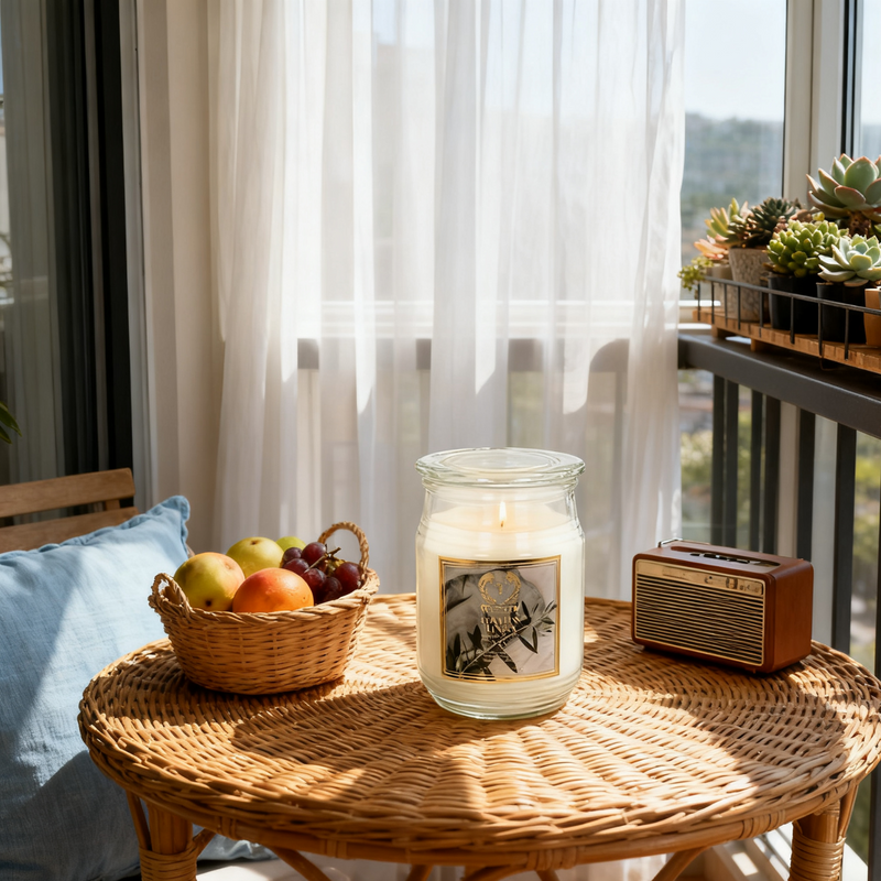 18oz Jar Scented Candle, Long Lasting Soy Wax Candle for Relaxation & Stress Relief, Aromatherapy Gift for Women, Birthday, Housewarming, Halloween, Thanksgiving, Christmas