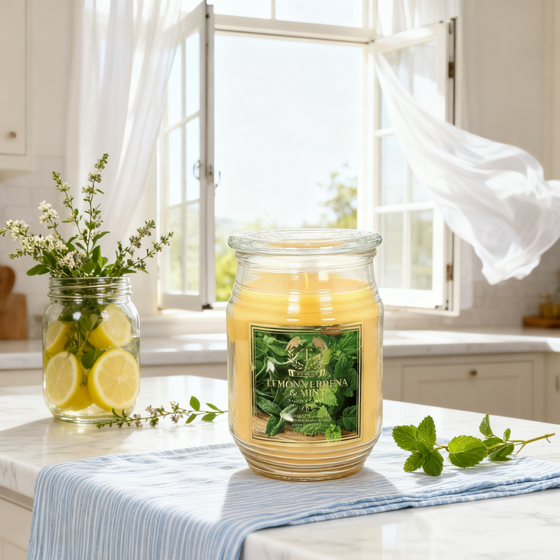 18oz Jar Scented Candle, Long Lasting Soy Wax Candle for Relaxation & Stress Relief, Aromatherapy Gift for Women, Birthday, Housewarming, Halloween, Thanksgiving, Christmas