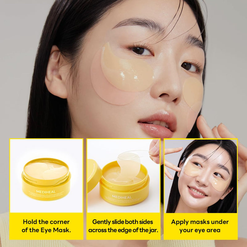 3PK Mediheal Vita Collagen Eye Ampoule Patch (60 Patches)