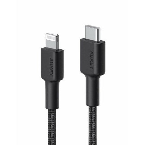 AUKEY CB-CL03 6.6ft USB-C TO Lightning Cable With MFi-certified