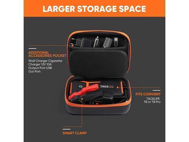 Portable Protective Case for T8, T8 Pro, T6 Car Jump Starters Carrying Case