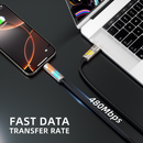 PURSUIT 4-in-1 240W SuperFast Charging CableMFi/MacBook/Samsung PpS/CertifiedMilitary-Grade Armor/Data Sync + 100W LaptopCharging Travel-Ready Tough Design, with storage box