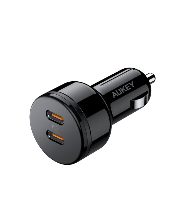 36W Dual-Port USB Fast Car Charger