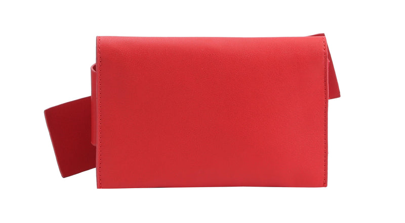 Vegan Leather Clutch Purse for Women, Crossbody Bag with Detachable Strap, Bow Tie Detail, Evening Bag, Messenger Style, Fashion Gift Idea