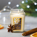 18oz Festive Christmas Candle - 6 Unique Scents for Romantic Ambiance - No Electricity or Battery Needed, Perfect for Holiday Decor, Mother's Gift Idea