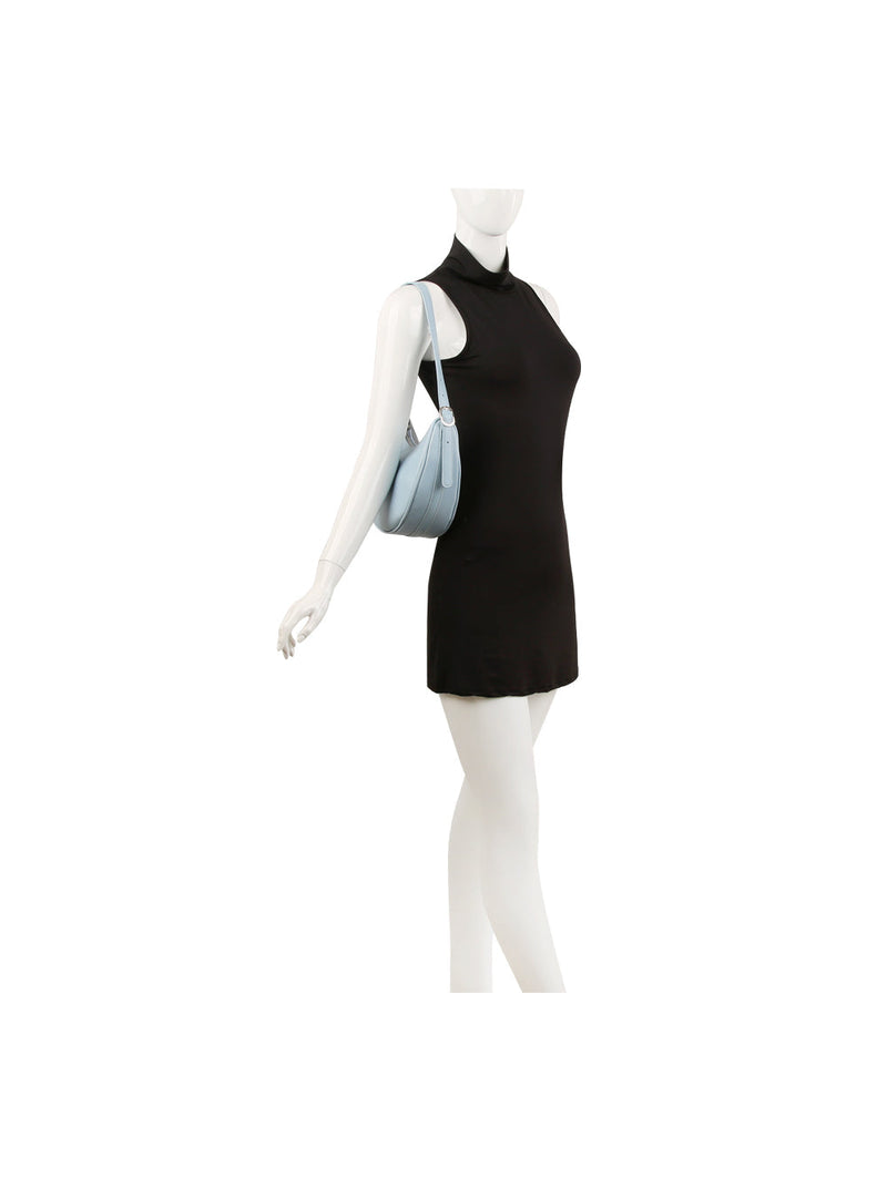 PVC Crossbody Bag for Women, Lightweight Shoulder Purse with Adjustable Strap & Top Zip Closure, Chic Everyday Handbag