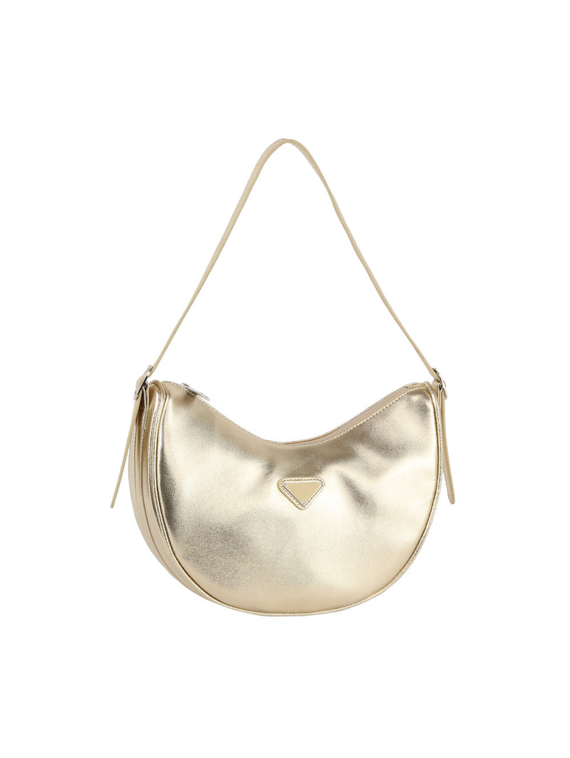 PVC Crossbody Bag for Women, Lightweight Shoulder Purse with Adjustable Strap & Top Zip Closure, Chic Everyday Handbag