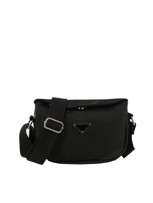 Organized & Hands-Free Nylon Crossbody Purse, Lightweight Daypack with Multiple Inner Pockets and Secure Back Zipper