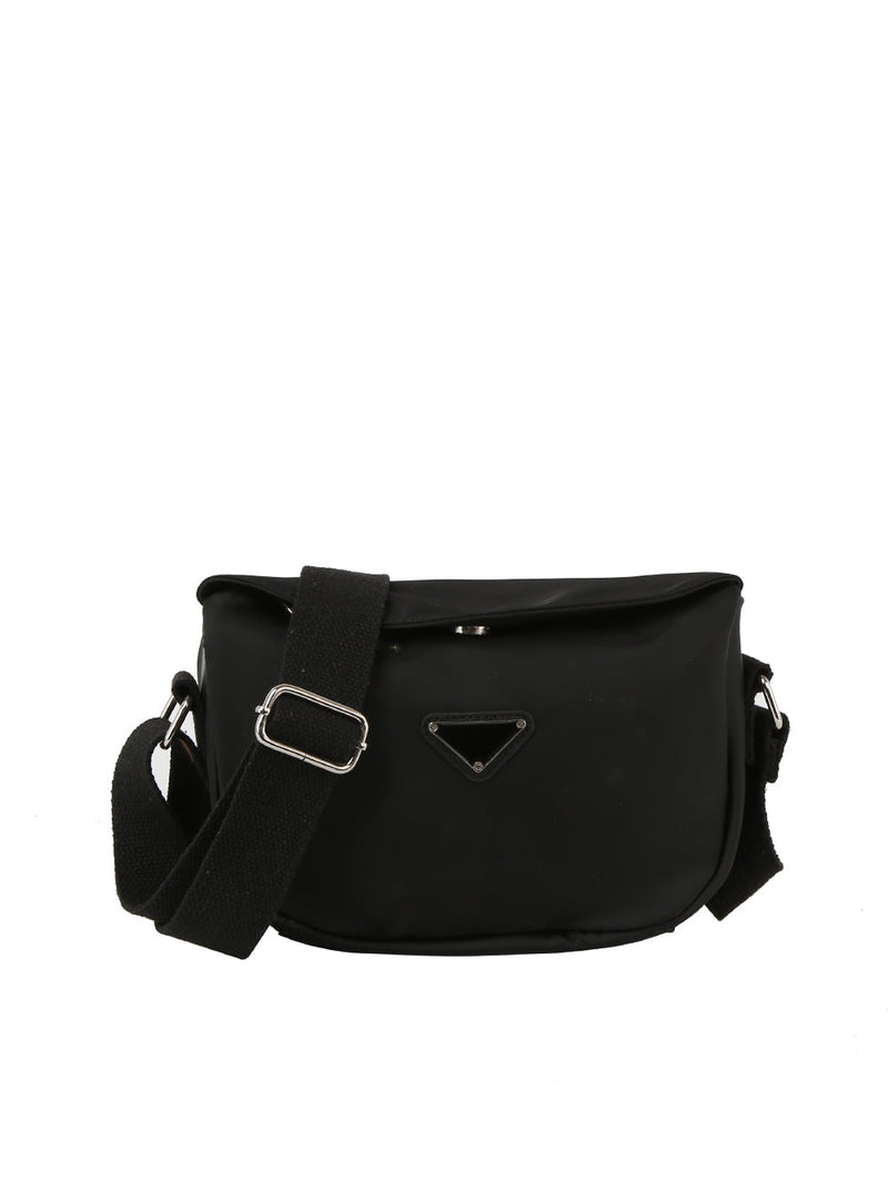 Organized & Hands-Free Nylon Crossbody Purse, Lightweight Daypack with Multiple Inner Pockets and Secure Back Zipper