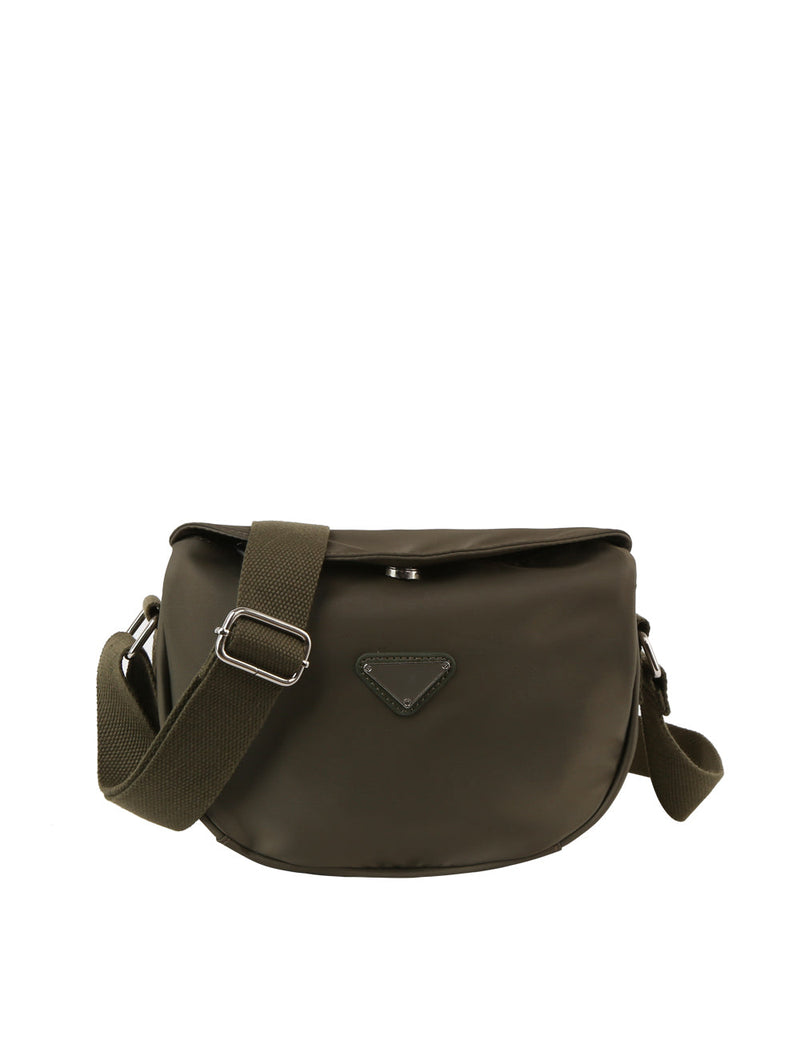Organized & Hands-Free Nylon Crossbody Purse, Lightweight Daypack with Multiple Inner Pockets and Secure Back Zipper
