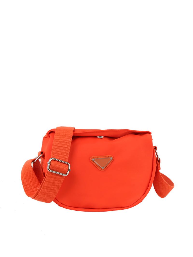 Organized & Hands-Free Nylon Crossbody Purse, Lightweight Daypack with Multiple Inner Pockets and Secure Back Zipper