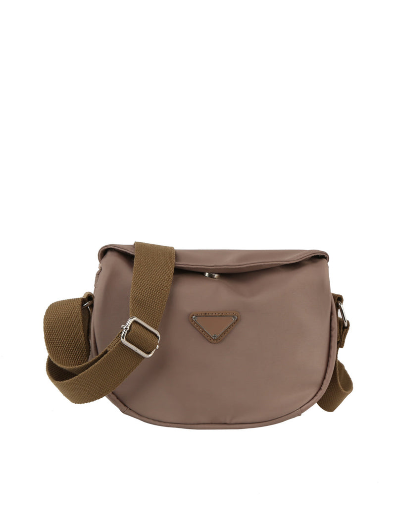 Organized & Hands-Free Nylon Crossbody Purse, Lightweight Daypack with Multiple Inner Pockets and Secure Back Zipper