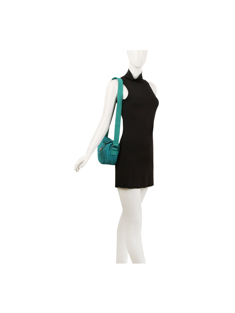 Organized & Hands-Free Nylon Crossbody Purse, Lightweight Daypack with Multiple Inner Pockets and Secure Back Zipper