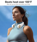 Torras bladeless neck fan Air Conditioner L3, 360° Airflow,3s Cool Down,Idea Gifts for Women & Men