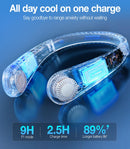 Torras bladeless neck fan Air Conditioner L3, 360° Airflow,3s Cool Down,Idea Gifts for Women & Men