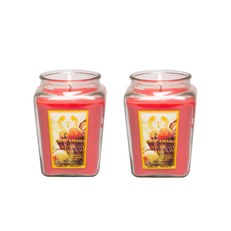 18oz Festive Christmas Candle - 6 Unique Scents for Romantic Ambiance - No Electricity or Battery Needed, Perfect for Holiday Decor, Mother's Gift Idea