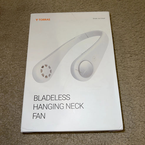 Torras FSFA08 White Portable 5 W 1800mAh Bladeless Hanging Neck Fan
