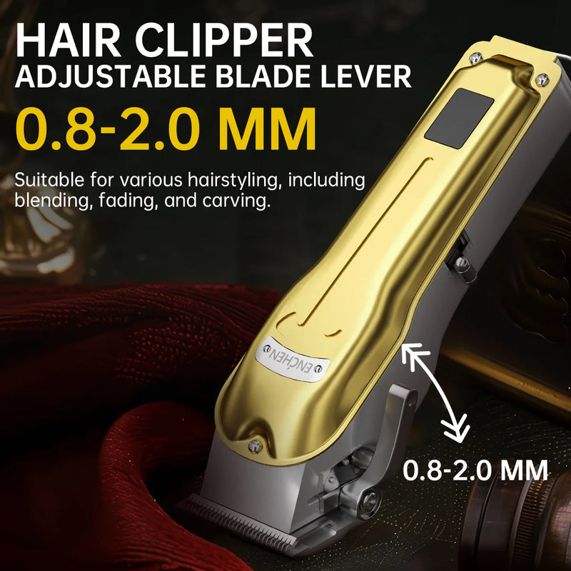 Cordless Hair Clipper, Electric Professional Hair Trimmer