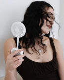 Pursuit DNDLN Magnetic Fan with LED Ring Light & Hands-Free 360° Adjustable Stand