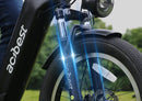 ActBest Triker Plus Folding 3-Wheel Electric Bike with 1200W Motor, 48V 15.6Ah Battery, Rear Rack, Shimano 7-Speed Shifter, Front Suspension, Hydraulic Brakes, and Headlight