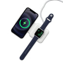2-in-1 Foldable Magnetic Charger for Apple Watch, iPhone 15/14/13/12 Series & AirPods - Versatile Charger for Everyday Use Wearable Folding car