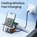 2025 4-in-1 Multi-Device Charging Cable Fast Charging Compatible with iPhone Android Apple Watch & AirPods Series Portable Design for Travel & Home Use