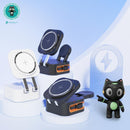 2025 4-in-1 Multi-Device Charging Cable Fast Charging Compatible with iPhone Android Apple Watch & AirPods Series Portable Design for Travel & Home Use