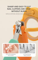 3pcs/5pcs Nail Clippers with Magnifier and LED Light-Amber & Hardy Manicure Nail Care,Stainless Steel Fingernail Magnifier Scissors Toenails Clippers for Elderly, Children