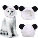 5pcs Pet Hat for Small Pets/Puppy/Cat,Apple Panda Christmas Hat, Costume Hat for Halloween Party Photo Props Supplies,Idea Gifts