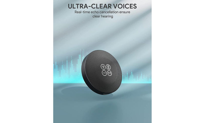 Bluetooth 5.1 Conference Speaker 360 Enhanced Voice Pickup