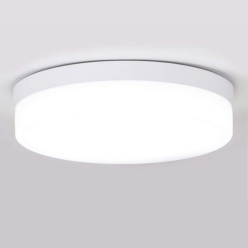 12W LED Flush Mount Ceiling Light, 4.7In Flat Modern Round Lighting Fixture