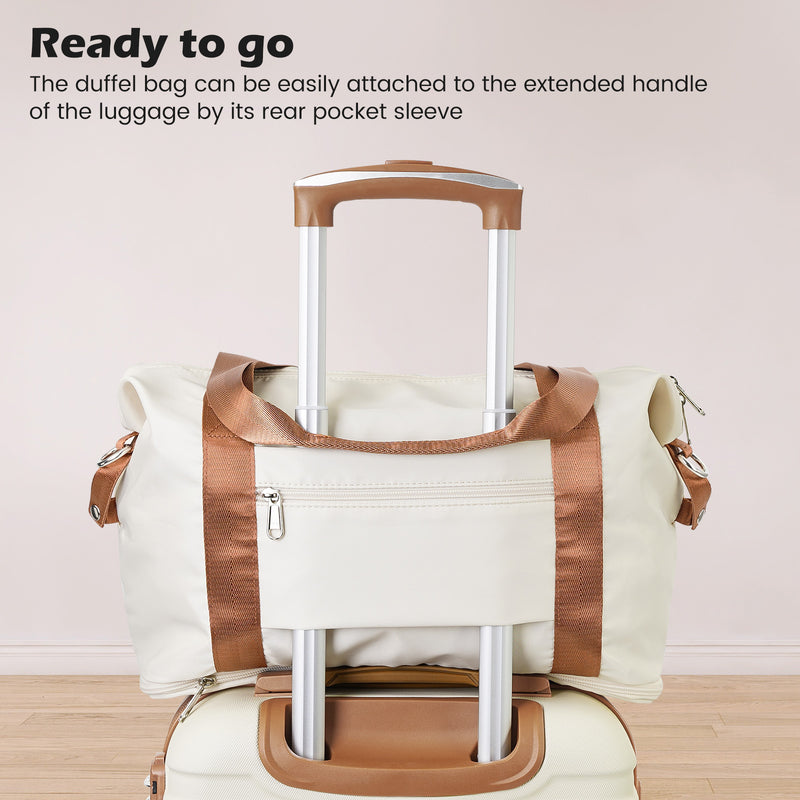 Luggage Sets, 5-Piece Suitcase Set, Hardside Luggage with TSA Lock Spinner Wheels, 20"/24"/28"