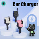 Retractable Car Charger 3-in-1 Super Fast Charging Cable for iPhone & Android Devices