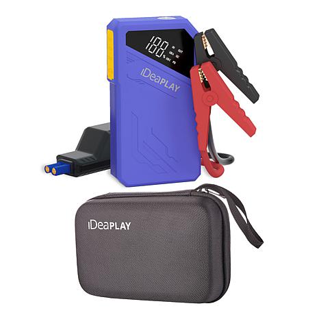 12000mAh Pro Jump Starter & Power Bank with Cables & Case