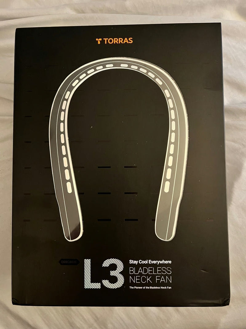Torras FSFA08 White Portable 5 W 1800mAh Bladeless Hanging Neck Fan