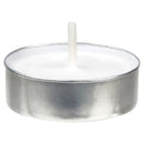 Mainstays White Unscented Indoor/Outdoor Tealight Candles, 100 Count