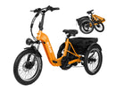 ActBest Triker Plus Folding 3-Wheel Electric Bike with 1200W Motor, 48V 15.6Ah Battery, Rear Rack, Shimano 7-Speed Shifter, Front Suspension, Hydraulic Brakes, and Headlight