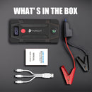 Pursuit UltraSafe Smart Jump Starter & Power Bank with Emergency Light & Compass for 6.0L Gasoline or 3.0L Diesel Cars and Trucks