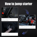 Pursuit UltraSafe Smart Jump Starter & Power Bank with Emergency Light & Compass for 6.0L Gasoline or 3.0L Diesel Cars and Trucks