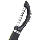 2-Piece Peeler Set, Soft Grip Handle, Grey and Green