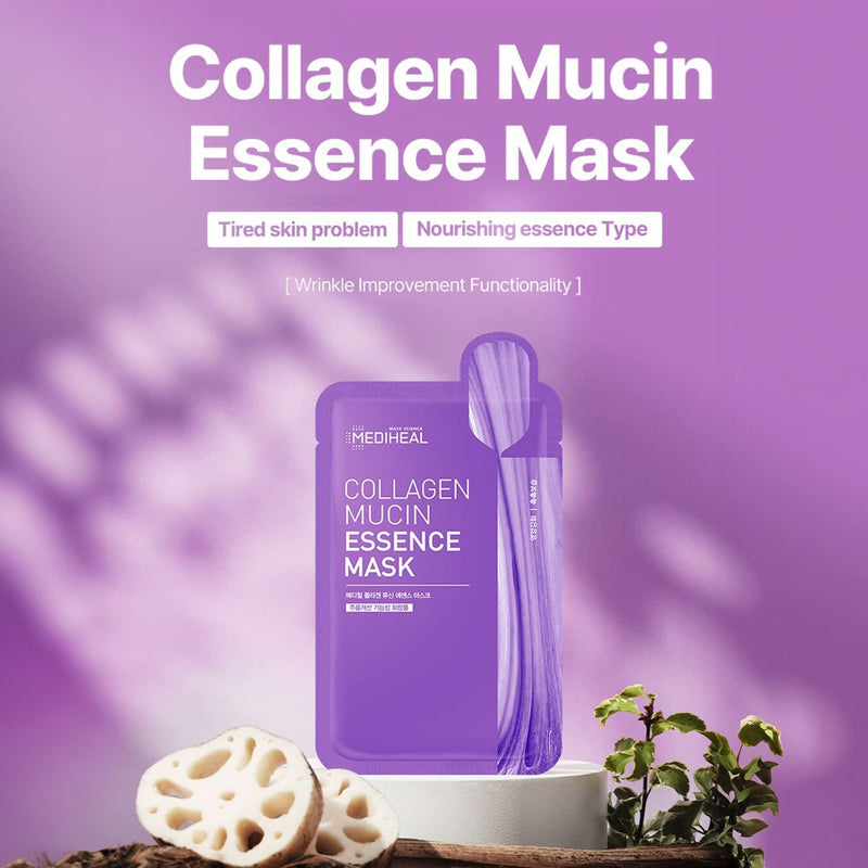 Mediheal 15-Pack Collagen Mucin Essence Mask