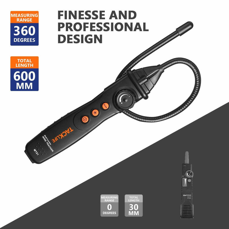 Underground Wire Tracker Locator Cable Tester with Earphone