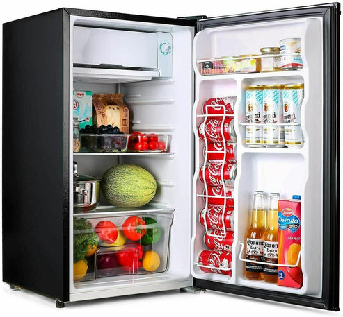 Compact Refrigerator 3.2 Cu Ft Mini Fridge with Freezer Energy Star