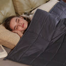 ZonLi Weighted Blanket for Adults, 60''x80'' Queen Size, 20lbs, Dark Grey - Premium Glass Beads, High Breathability, Soft and Heavy Blanket
