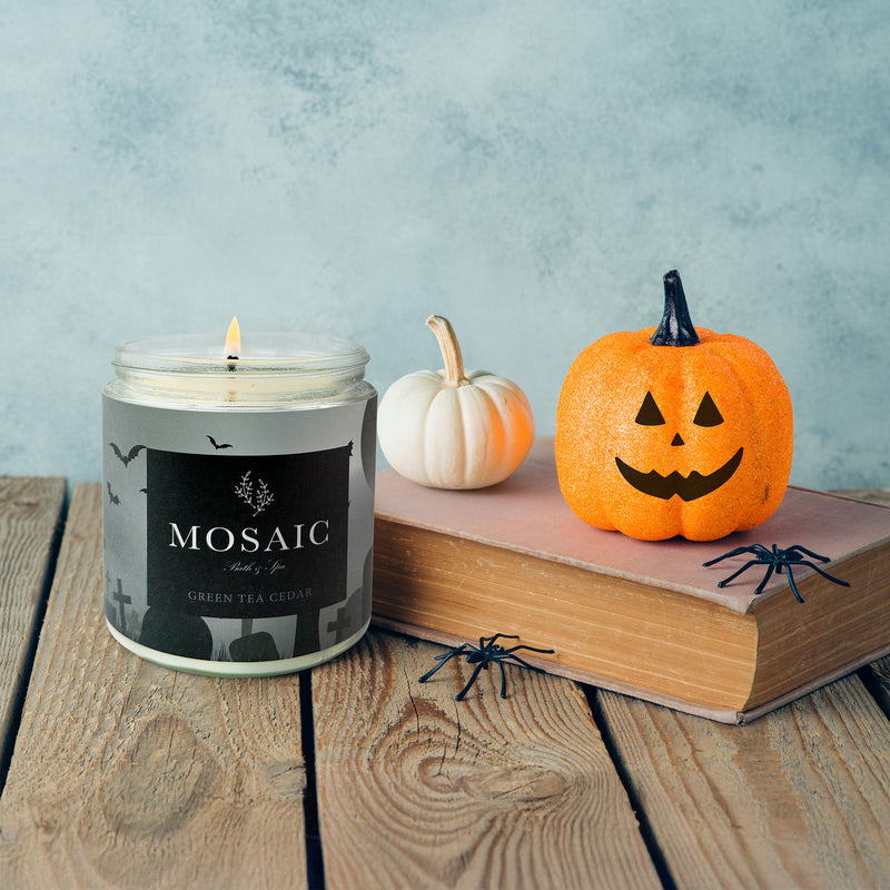 Halloween Scented Candle Combo Set, 3-Pack Scented Soy Wax Candles