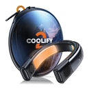 COOLIFY 2 Neck Air Conditioner, Portable Personal Cooler, Ultra Light Rechargeable USB Fan for Travel