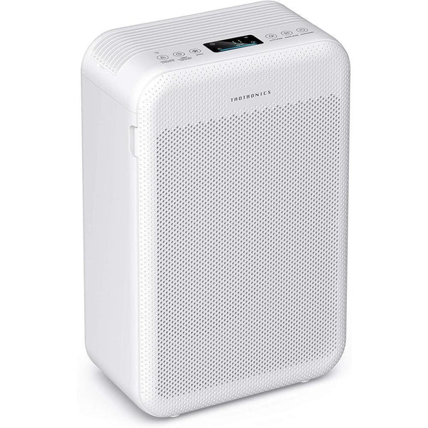 TaoTronics True HEPA Air Purifiers for Room up to 1500 ft² with 3 Speeds, Air Quality Monitor Sensor and Sleep Mode
